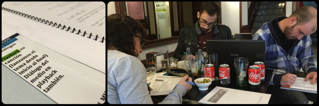 PabloCacheda's tweet photo. Recta final para grabación de #superpunkymusical , #respaldado el equipo de producción a tope @anderozados https://t.co/5DDybGAKyA
