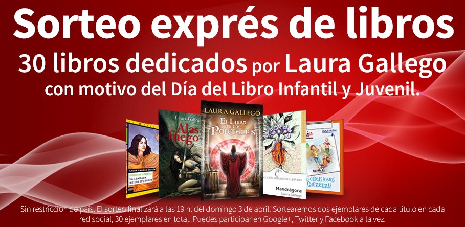 _LauraGallego's tweet photo. 🍀SORTEO 📚 DEDICADOS🍀
RT+#PorElDíadelLibroInfantilyJuvenilRecomiendo... ¡y tu libro favorito!
https://t.co/1E6m3aTyt8 https://t.co/KcPtFD9QUP