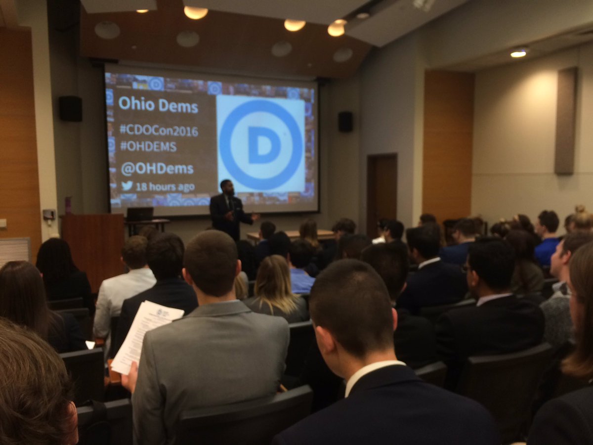 AUYoungDems's tweet photo. Leader Fred Strahorn speaking #CDOCon2016 #OHDems #StrahornInDaHaus #LmaoGetIt? https://t.co/ebrXHuVarT