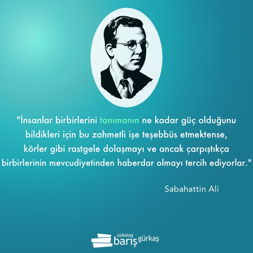 Bizi anlatan Sabahattin Ali'nin bizden ayrılışının yıldönümü.