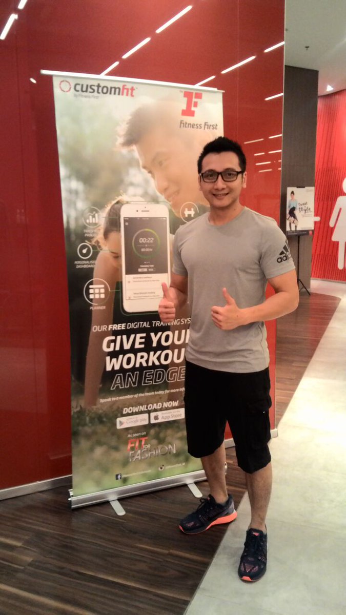 Customfit and bioscore ,, go further fitness first indonesia:)