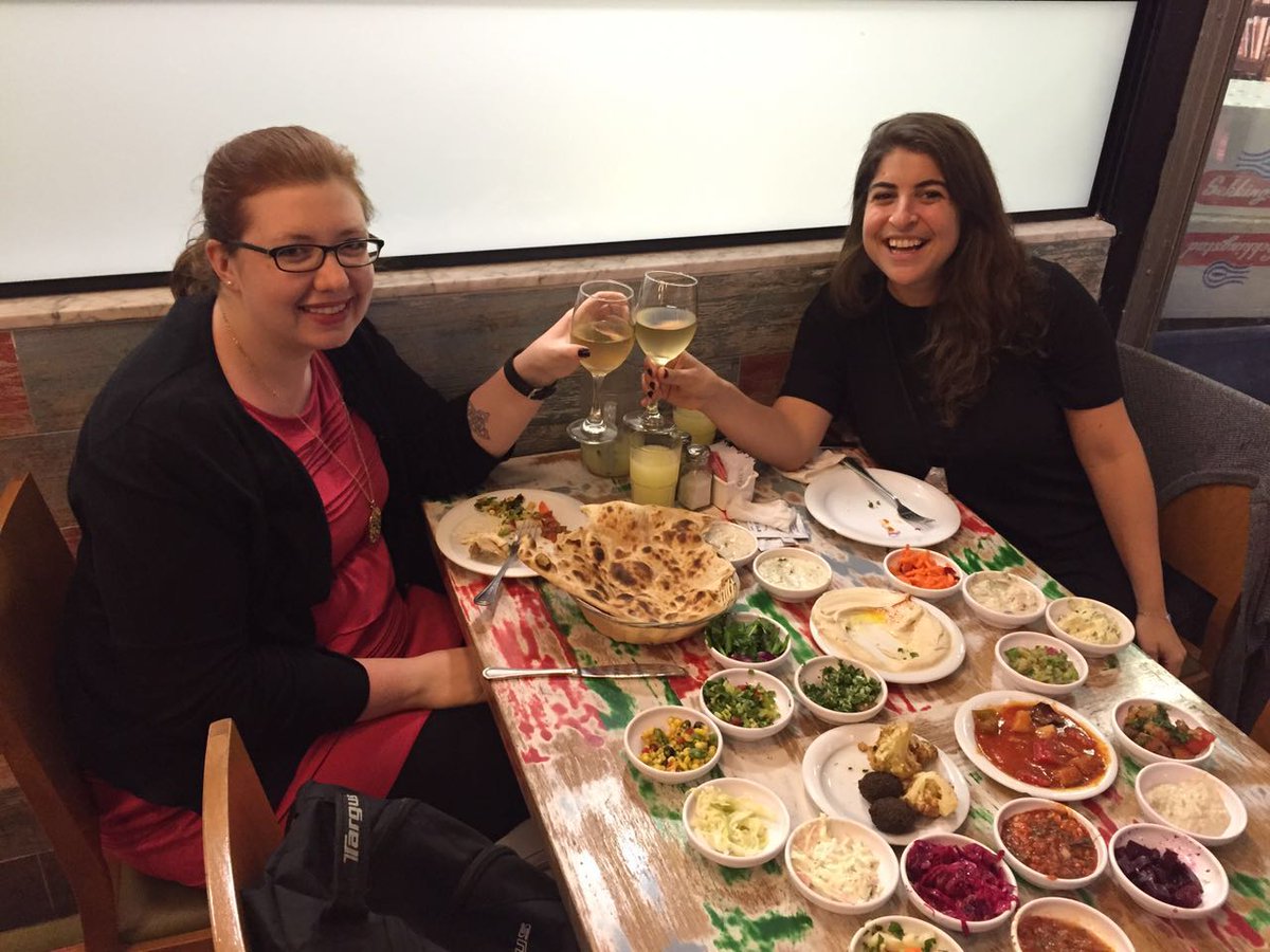 ardengreenspan's tweet image. I miss the best Israeli food. #Fresh #Wholesome #CommunalDining #Chillaxing #DoggieBags