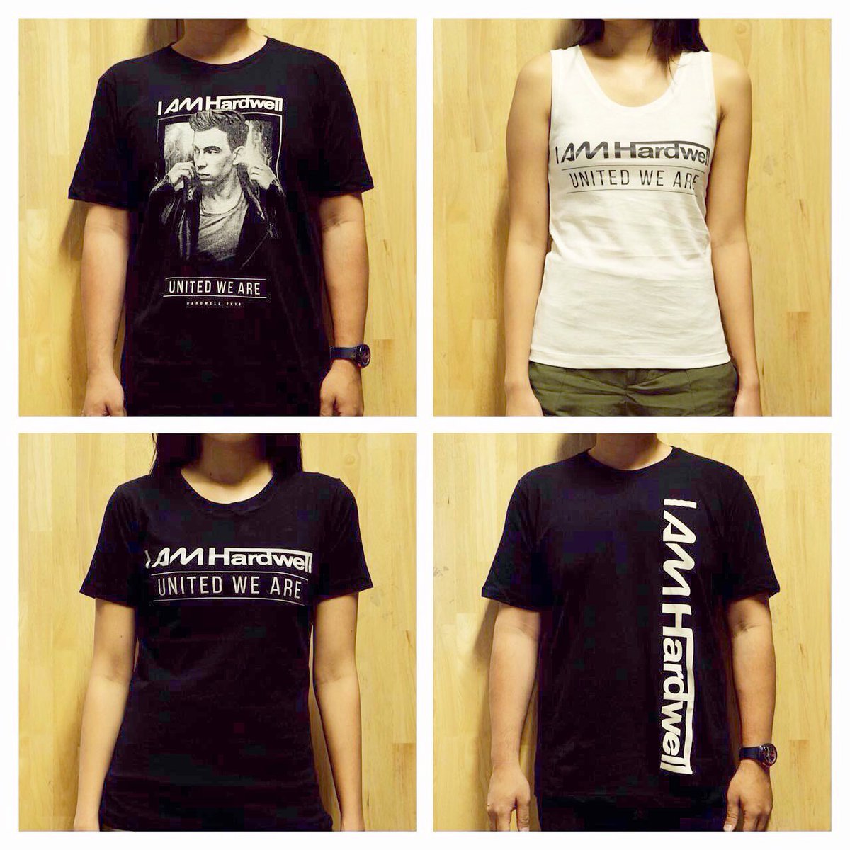 Get your #IAmHardwellJKT official merchandise here at the venue!!