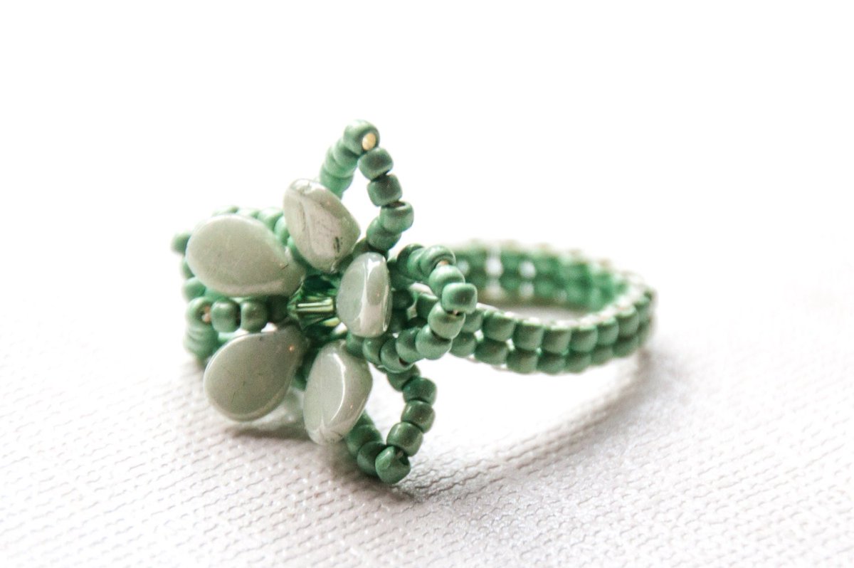 maggieshartel's tweet image. ON SALE Mint Green Flower Ring, Swarovski Crystal, Flower Petal, Be… tuppu.net/5e2320c5 #jewelryonetsy #FunRing
