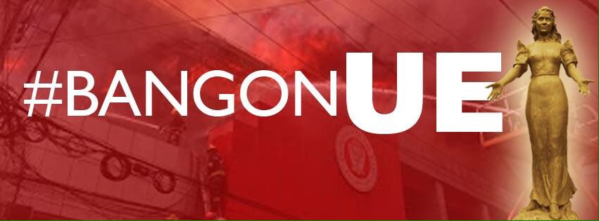 OneUEast's tweet photo. #BangonUE #PrayForUE https://t.co/ou1qvRtwkF