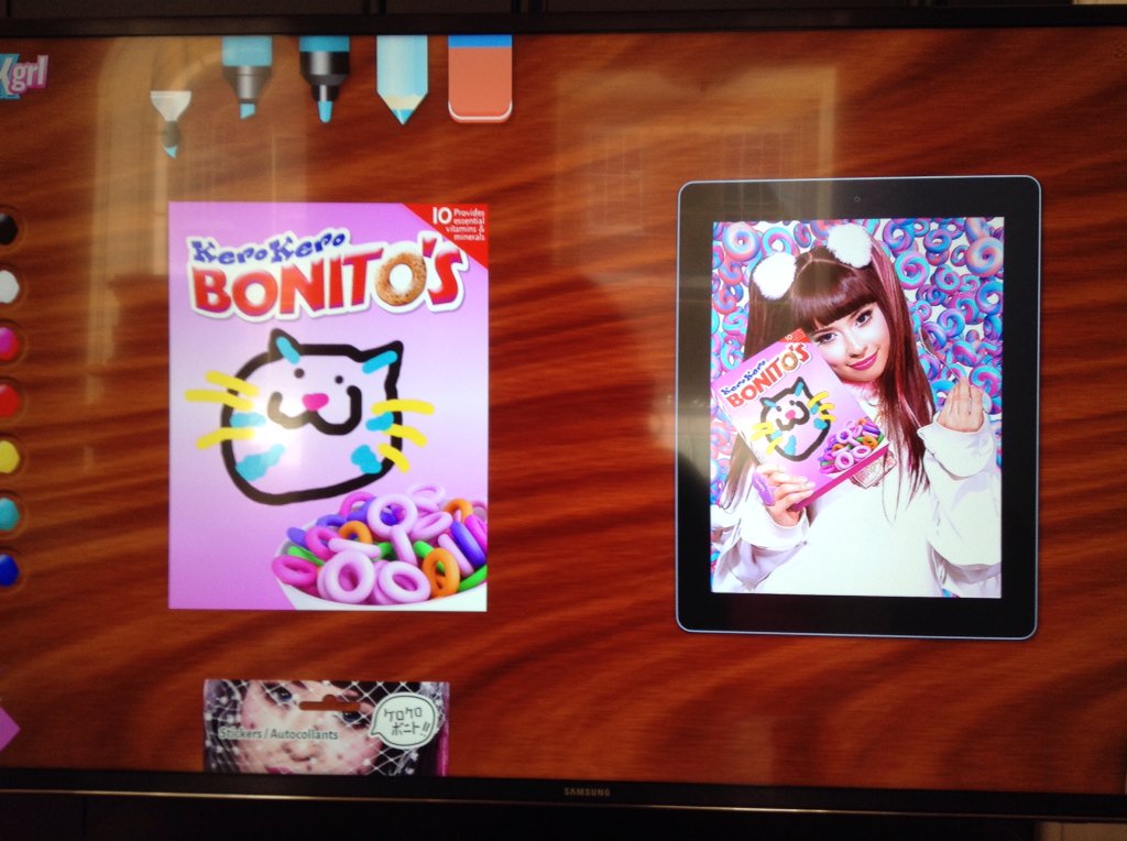 fillythekidgame's tweet photo. Showing off my amazing drawing skills on Kero Kero Bonito's...think I'll stick to horses :p #nowplaythis https://t.co/T9LiufzYeZ