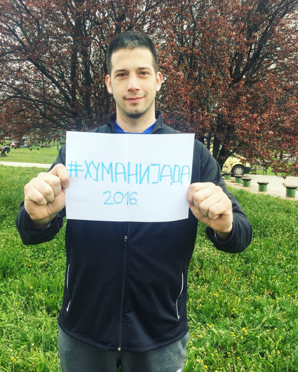 VanjaUdovicic's tweet photo. Добром вољом и тимским духом можемо много тога постићи! Подржи хуманост, подржи живот! #humanijada2016 https://t.co/sJg0GAhSZP