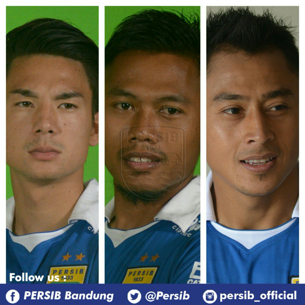 Kim, Tony dan Samsul. Tiga pemain #PERSIB  yang masuk nominasi pemain terbaik turnamen Bhayangkara #persibsalawasna