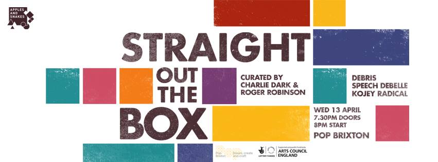 TheArtsProject_'s tweet photo. April looks exciting; @applesandsnakes presents #StraightOutOfTheBox! Get your tickets now! https://t.co/rtGYrGiWqv https://t.co/NoBOrYKdrR