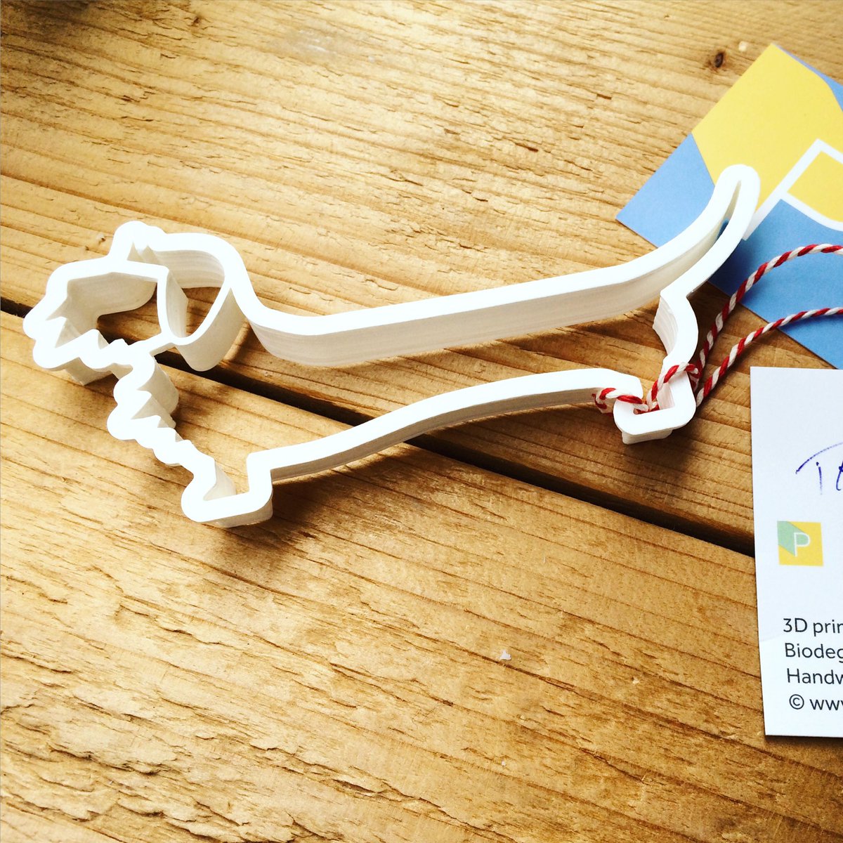 leendertpuntcom's tweet photo. Custom designed &amp; 3D printed (@printmeneer) dachshund cookie cutter! https://t.co/H1CThzRj5k
