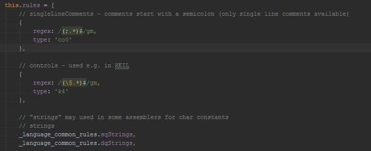 andidittrich's tweet image. Currently converting all #EnlighterJS language files to the new format inlcuding a lot of optimizations