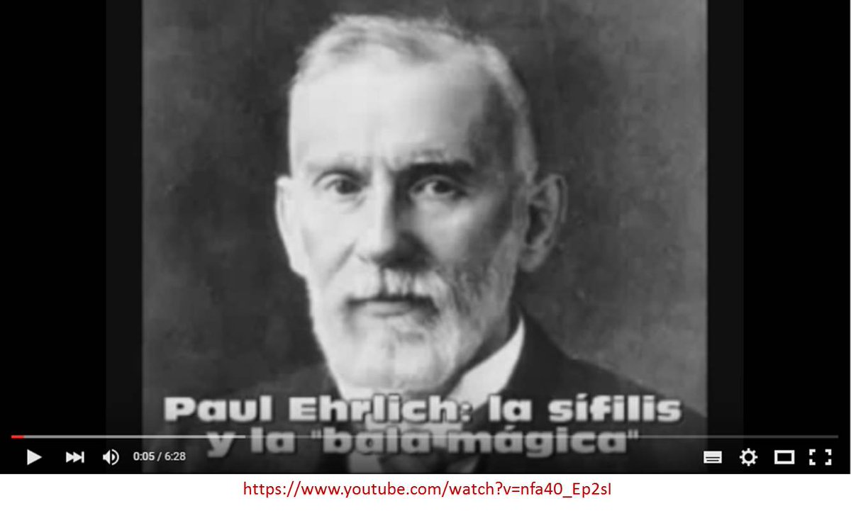 SEMicrobiologia's tweet photo. Paul Ehrlich (1854-1915): quimioterapia para curar enfermedades infecciosas #microMOOCSEM https://t.co/IUkIfpQjUk https://t.co/G9gN2SOPEX