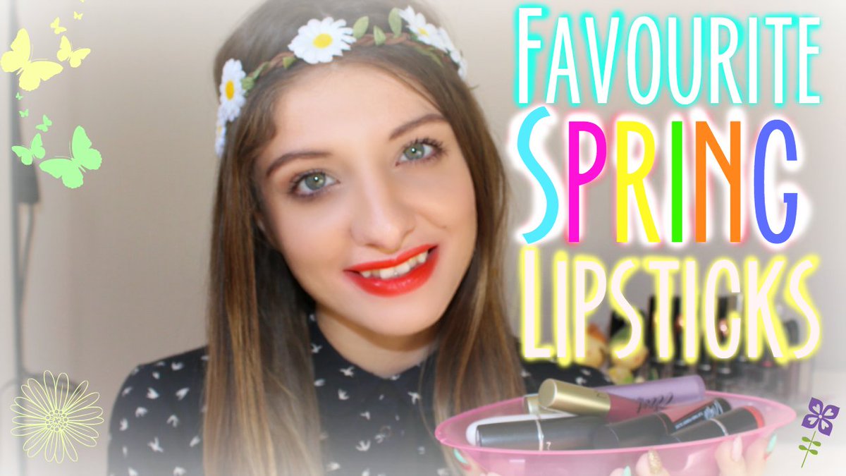 KezziesCorner (@kezziescorner) on Twitter photo #NEWVIDEO #ALERT!!! #SPRING #FAVELIPSTICKS #LIPLOVER!! youtube.com/watch?v=dhN5c0β¦ #smallYoutuber β€οΈππππ please share!! #NEWVIDEO #ALERT!!! #SPRING #FAVELIPSTICKS #LIPLOVER!! youtube.com/watch?v=dhN5c0β¦ #smallYoutuber β€οΈππππ please share!!