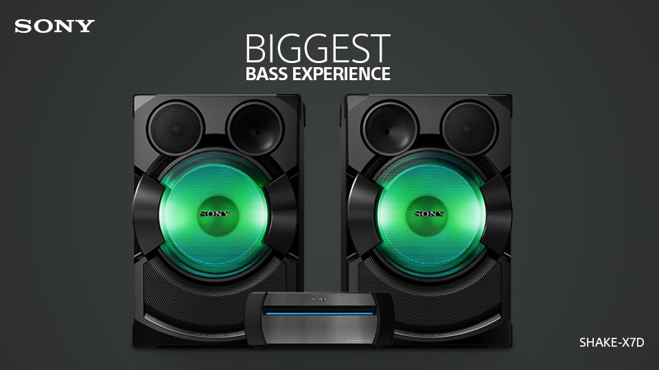 sony home dj system shake x7d