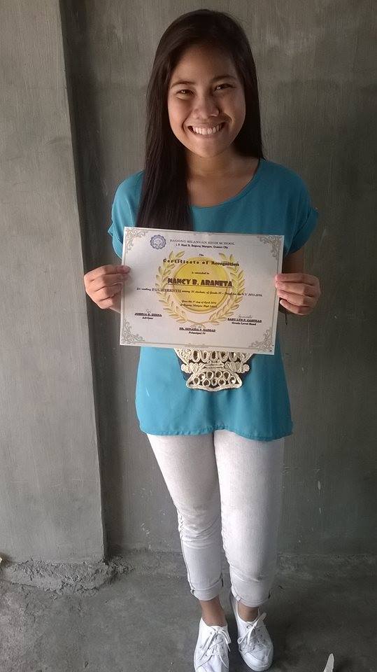 NathyAraneta's tweet photo. Finally I`m grade 10 completer :) <3 https://t.co/0BWnVSsNFt
