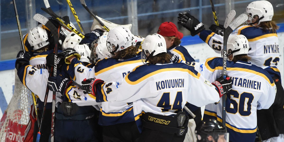leijonat's tweet photo. #FinalFourfi: Blues EKS #B2SMfi:n finaaliin, vastustaja välierästä Tappara-KalPa, joka on nyt toisessa erässä 2-1. https://t.co/2ERbbX4gpB