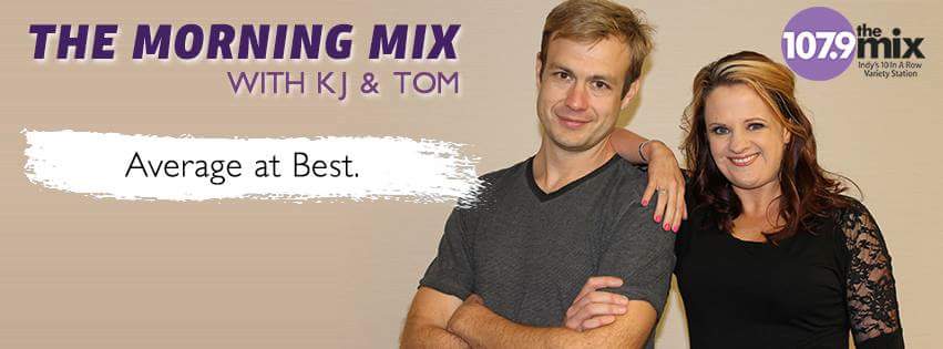 KJonair's tweet photo. Up early on Saturdays? So are we! The  #morningmix is on 107.9 @IndysMix! @TomDavisIndy #averageatbest #fun https://t.co/TrxmCEbuOw