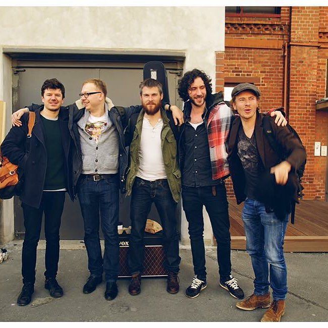 The singing Hippy is in Berlin recording drums for <a href="/jimkroft/">Jim Kroft</a> for his #boatforsara record. … ift.tt/22Yb0AY