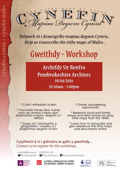 ExperiencePembs's tweet photo. Transcribing Tithe Map workshop; Cynefin Project
Apr 19th: Pembrokeshire Archives 10:30am–1:00pm
#EchoesOfThePast https://t.co/snnV6qEwdY