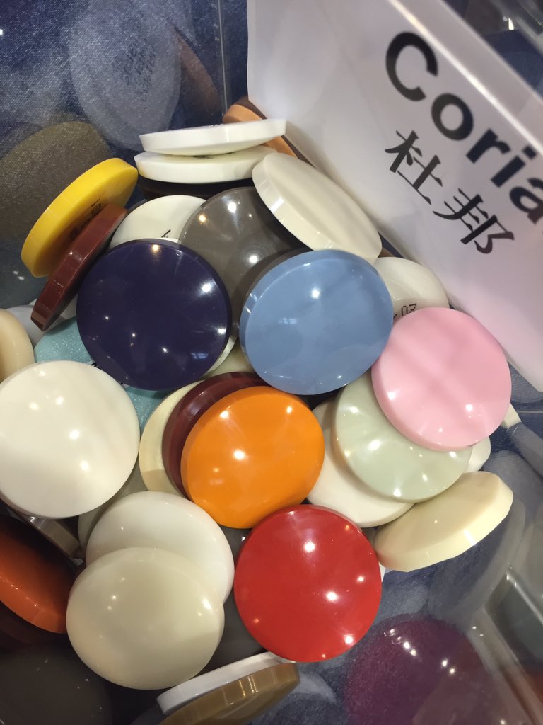 izzylee321's tweet image. Glue color samples for Corian sheet colors.