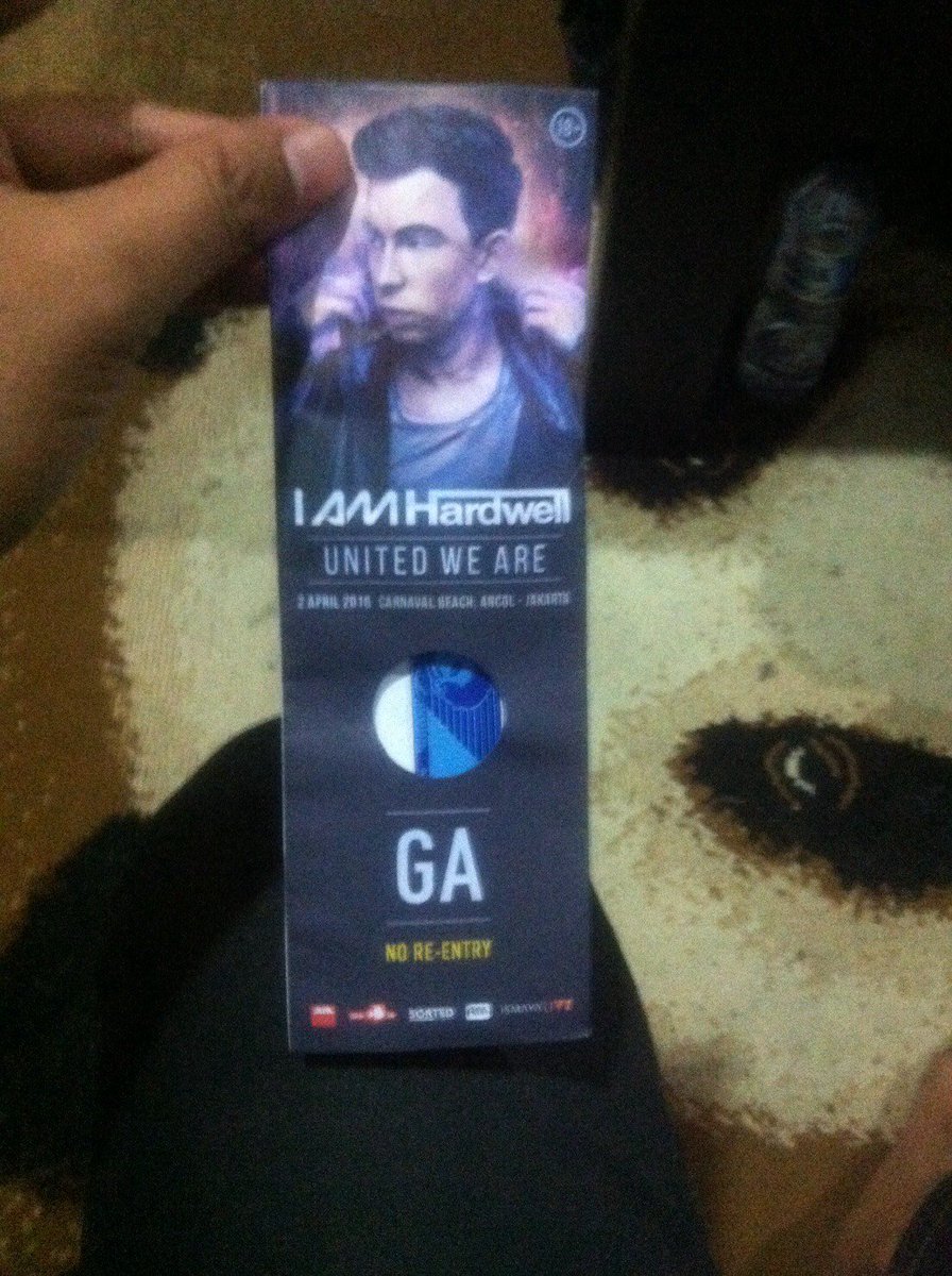 Last minute #IAmHardwellJKT | 1 GA ticket IDR 500k. COD at venue. LINE: bassstepmerch