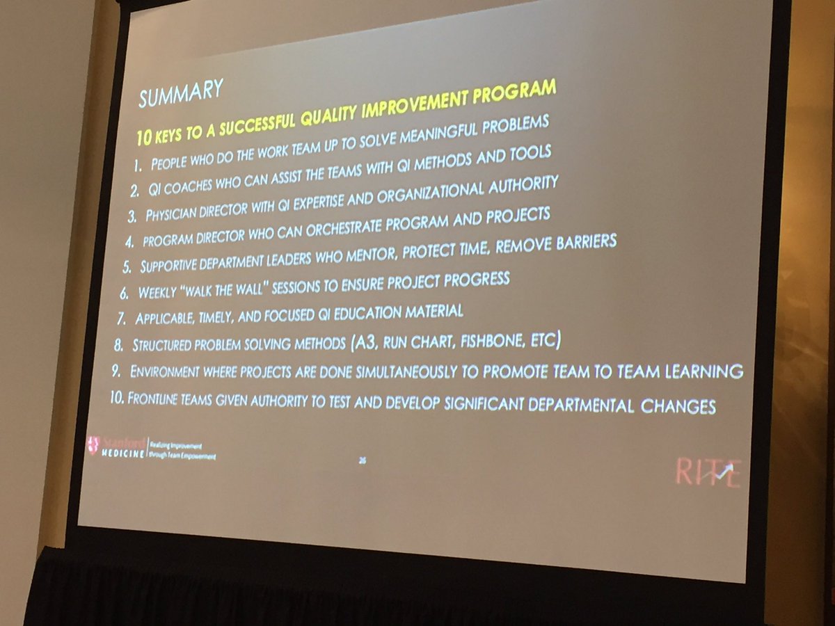 wadhwa_rad's tweet photo. Important tips to a successful #QI project by Dr David Larson from @StanfordImaging #MQ2016 https://t.co/MDRHtItAEa