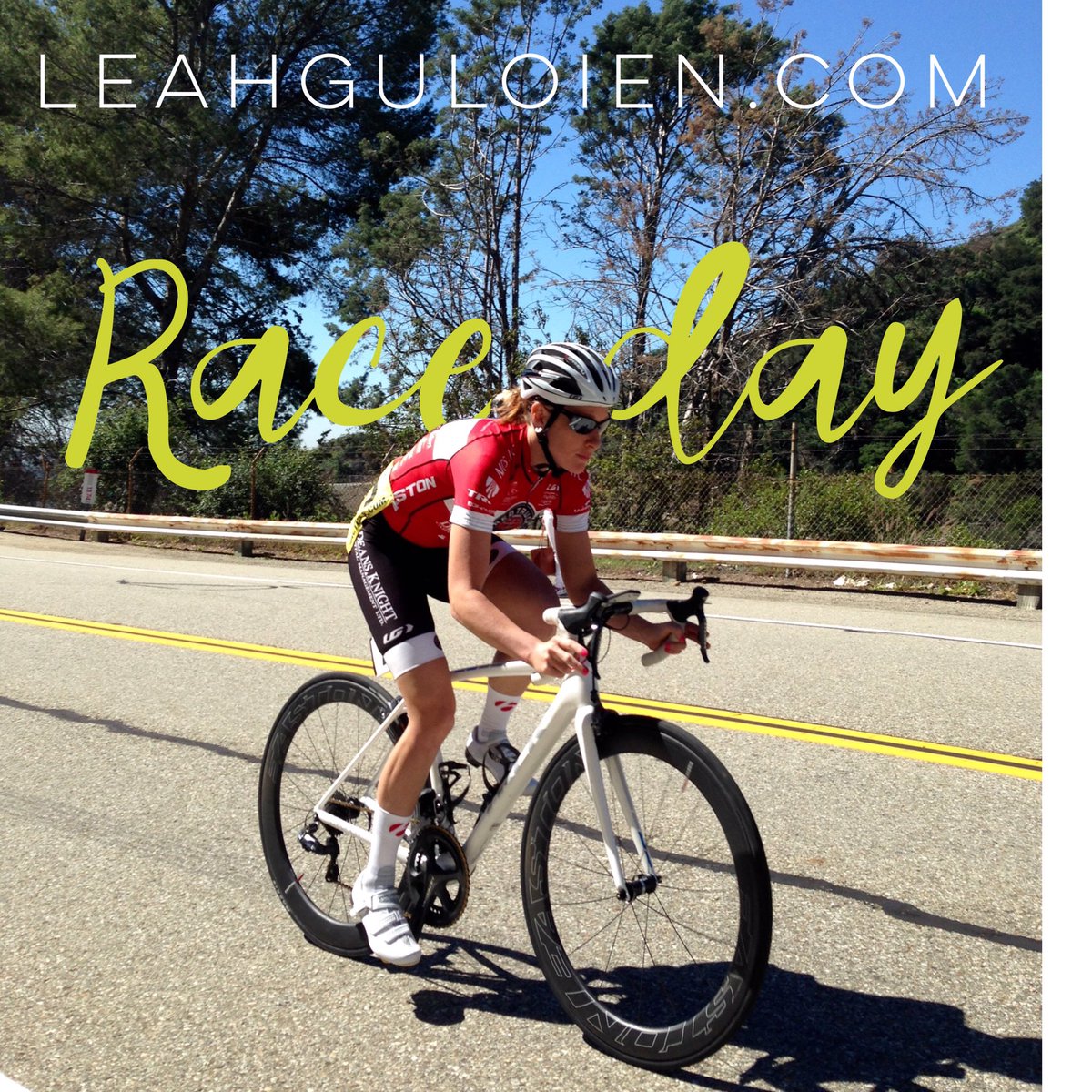 It's race day for <a href="/leahguloien/">Leah Guloien</a> !!! Go Leah Go!