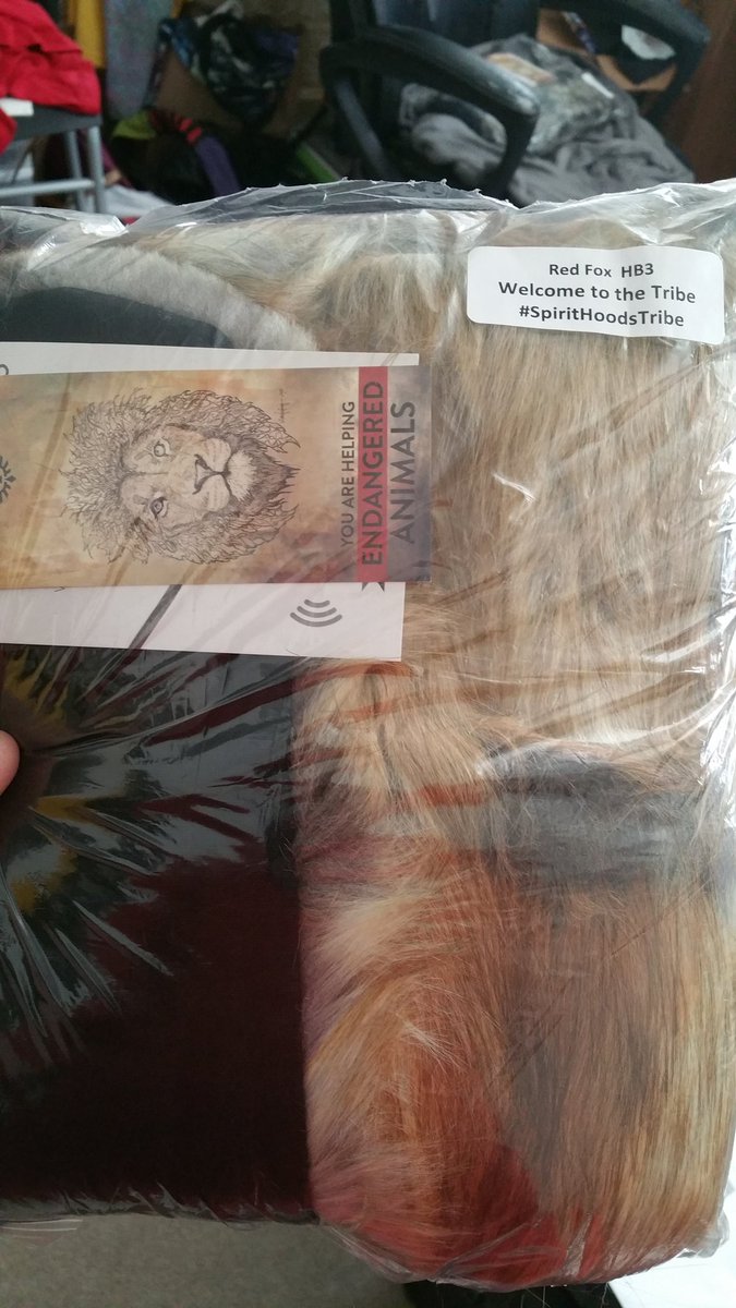 badrocket1's tweet photo. Welcome to the tribe indeed! My first @spirithoods came today! #SpirithoodsTribe https://t.co/ltb08l8SaH