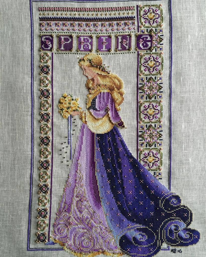 password_quilt's tweet image. quick history || #crossstitch #celticladies #celticspring 🌷