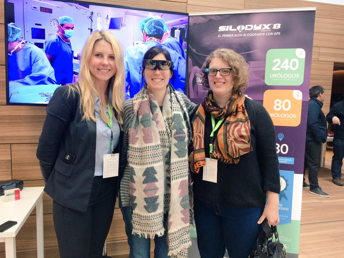 JParlinska's tweet photo. Happy to see more&amp;more women in #urology #surgery #future of #smartglass #AugmentedReality @SmartglassExp #cocreate https://t.co/HZnY66OJRB