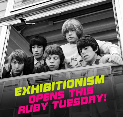 RollingStones's tweet photo. Exhibitionism countdown - 4 days to go! Who's got their tickets? https://t.co/qRd2f1Swxt #StonesIsm https://t.co/fi1IWY9YNr