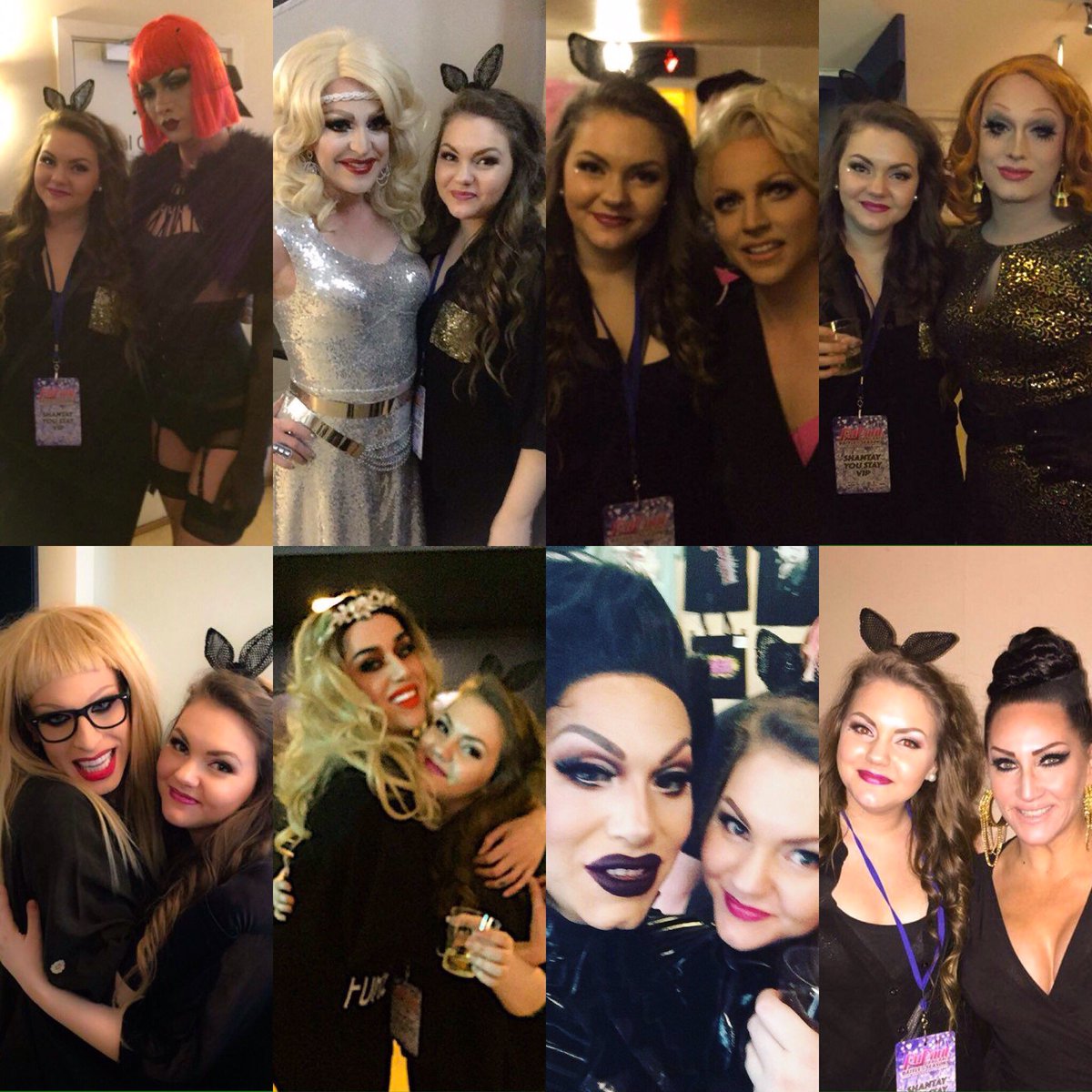 Cathriineee's tweet photo. Feel so lucky to have gottan a picture with all of the girls! A day I will remember forever! #RuPaulBOTS #oslo ❤️ https://t.co/wj5Ty49p2O