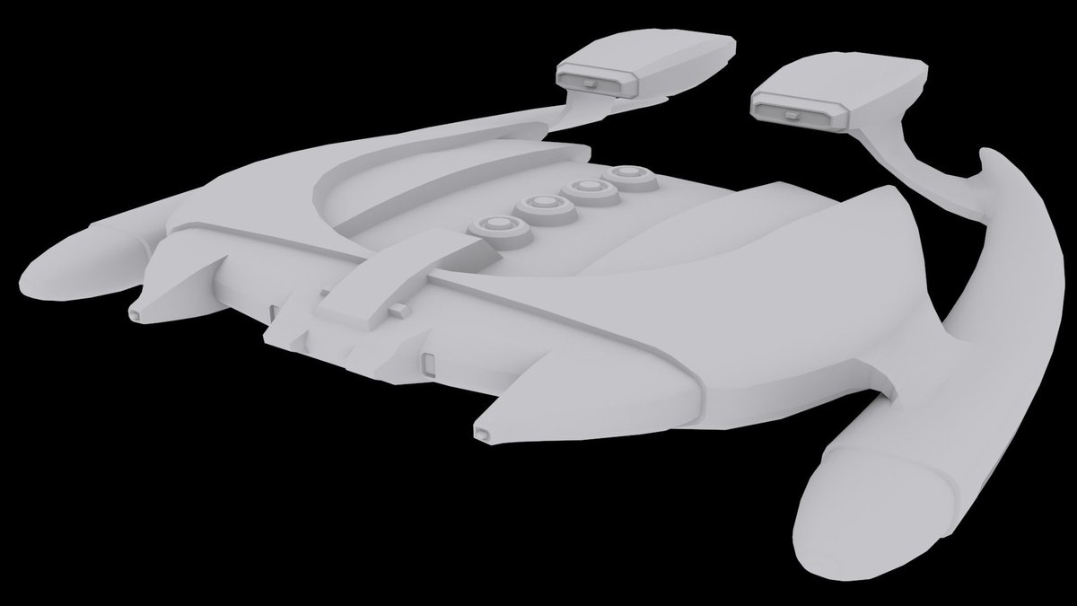 StarTrekArmada3's tweet photo. Kessok heavy cruiser WIP https://t.co/2lOX9FKAXQ
