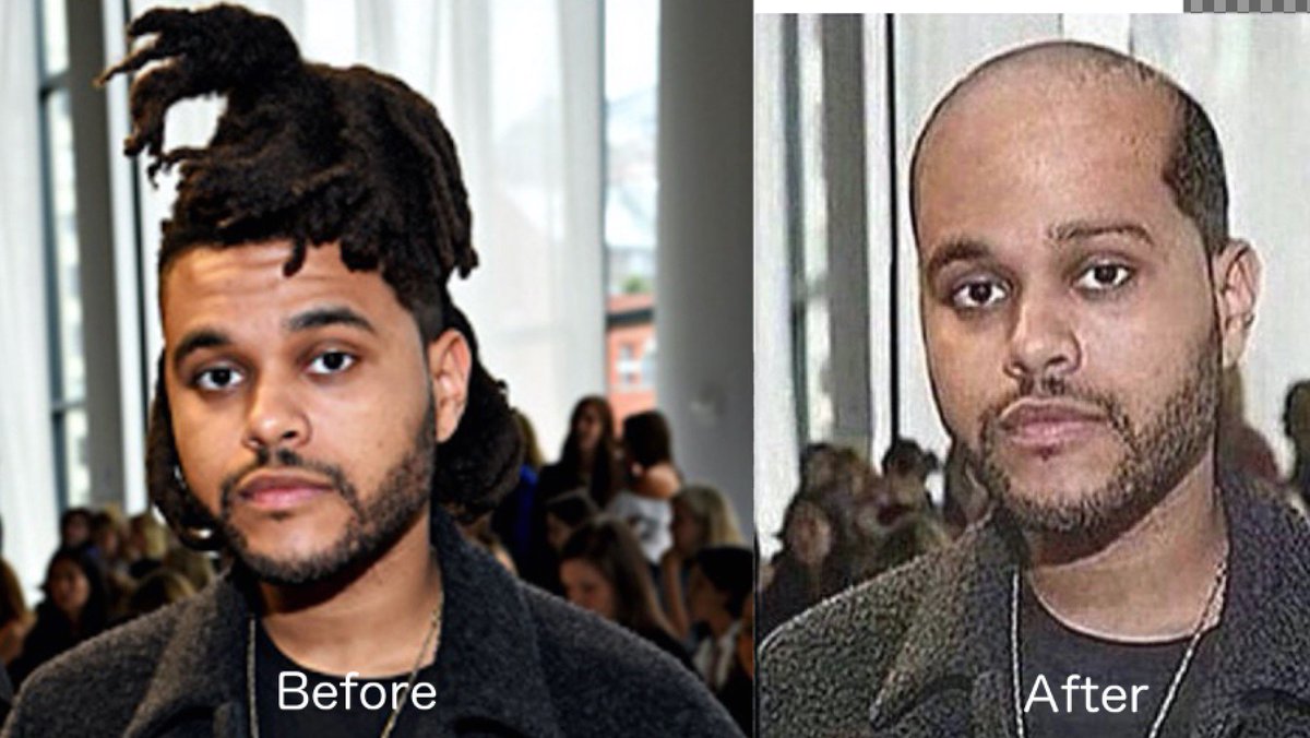 the weeknd before and after the weeknd before and after