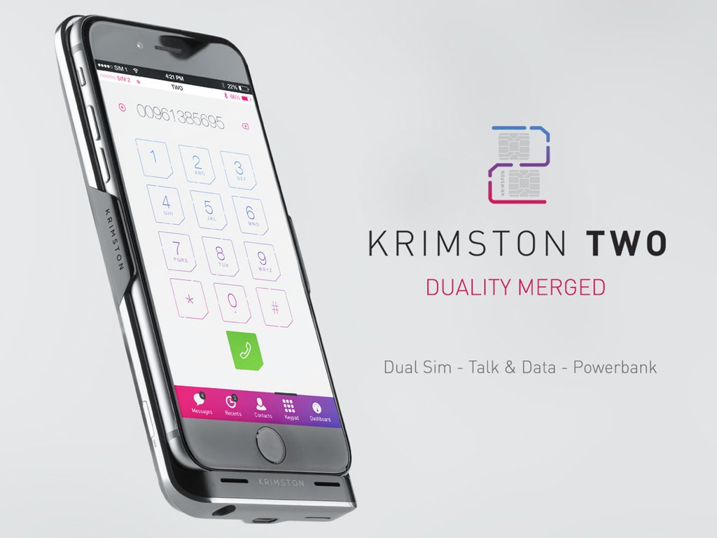 iotkard's tweet photo. Krimston TWO-Dual SIM case for iPhone.Read more on
https://t.co/ABTKRnYwSQ
#iot #dualsim #iphone #case #iotkard https://t.co/hNKR5ZrQE2
