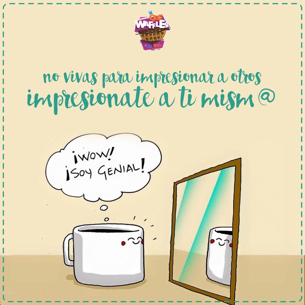 QWafflesOficial's tweet photo. #TodoBienHastaQue Actitud ante todo... #QueWaffles
Feliz fin de semana... https://t.co/ZNkaPGMDoW