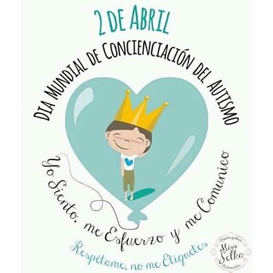 NoticiasRCL's tweet photo. Día Mundial del Autismo. No los apartemos, vamos a incluirlos respetando sus necesidades. https://t.co/xKcMLwPRw1
