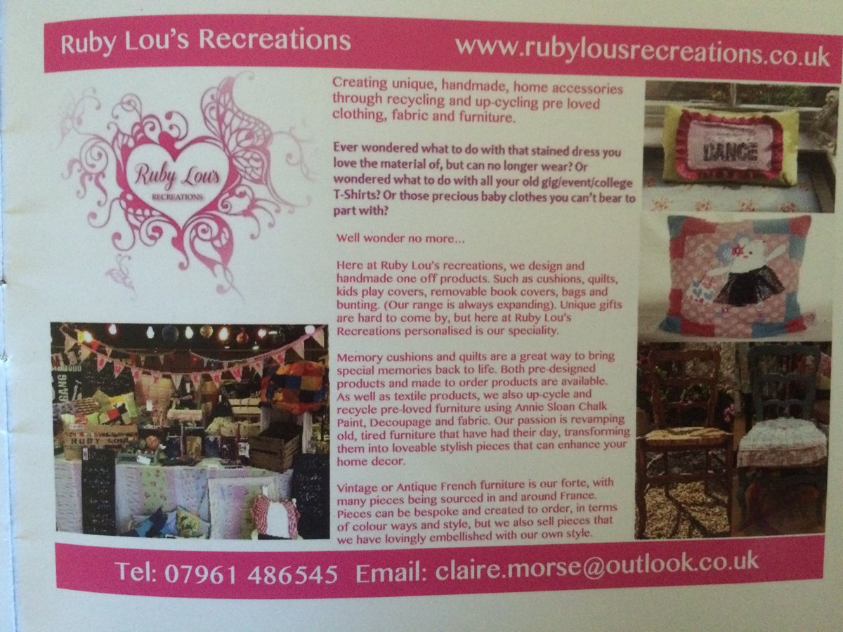 ruby_lous's tweet photo. Our latest piece of advertising. Fantastic local dance school show program #mtpas #rubylousrecreations https://t.co/xcx25Ix3y8