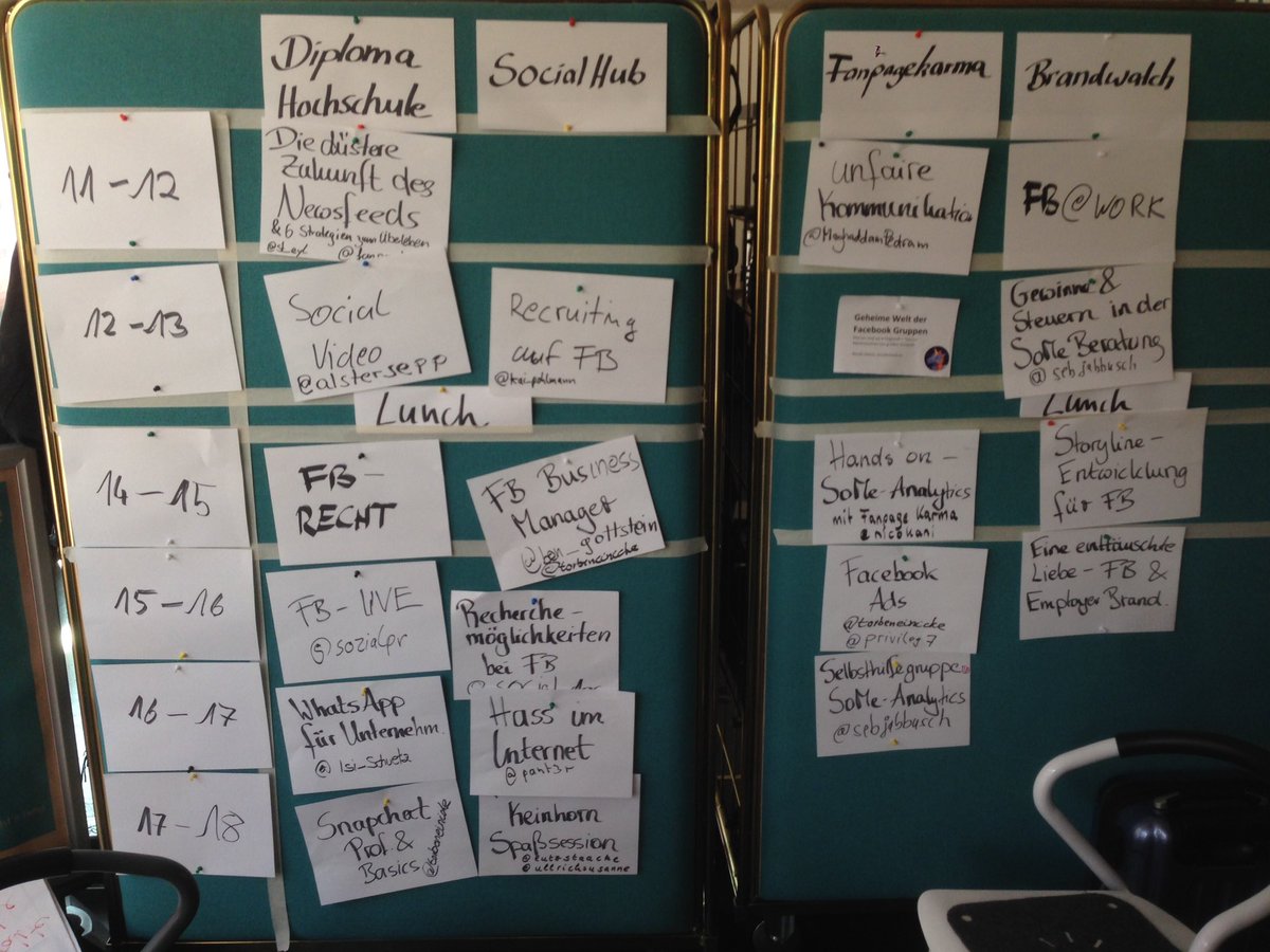 OliverBerger's tweet image. Sessionübersicht beim #fbcamp auf dem #Sessiontable - gab es sicher schon, habe ich aber nicht gefunden. #Sessions