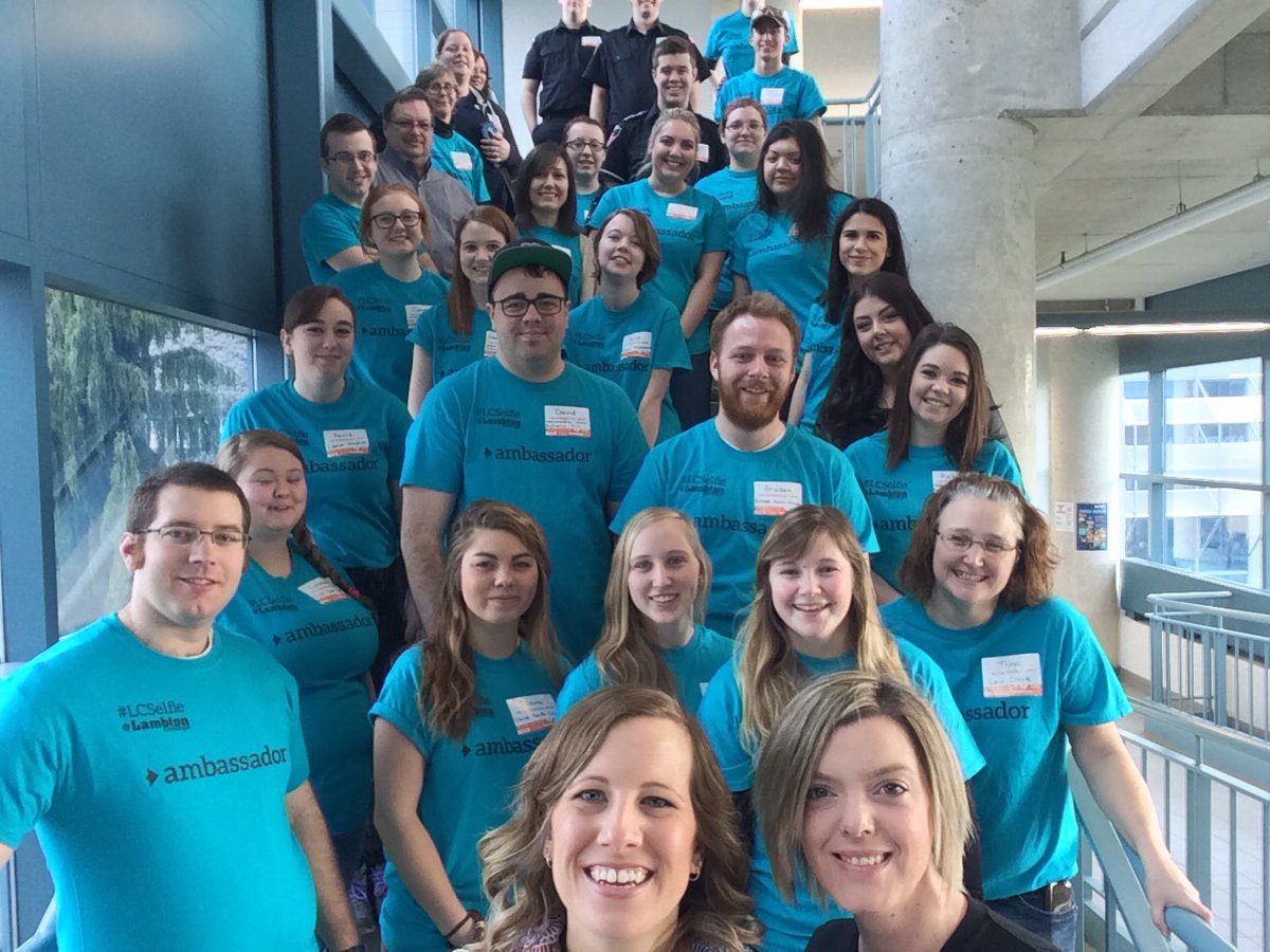LambtonCollege's tweet photo. We're ready for you!!! #LCOpenhouse #LCSelfie https://t.co/6zm7JMx1iO