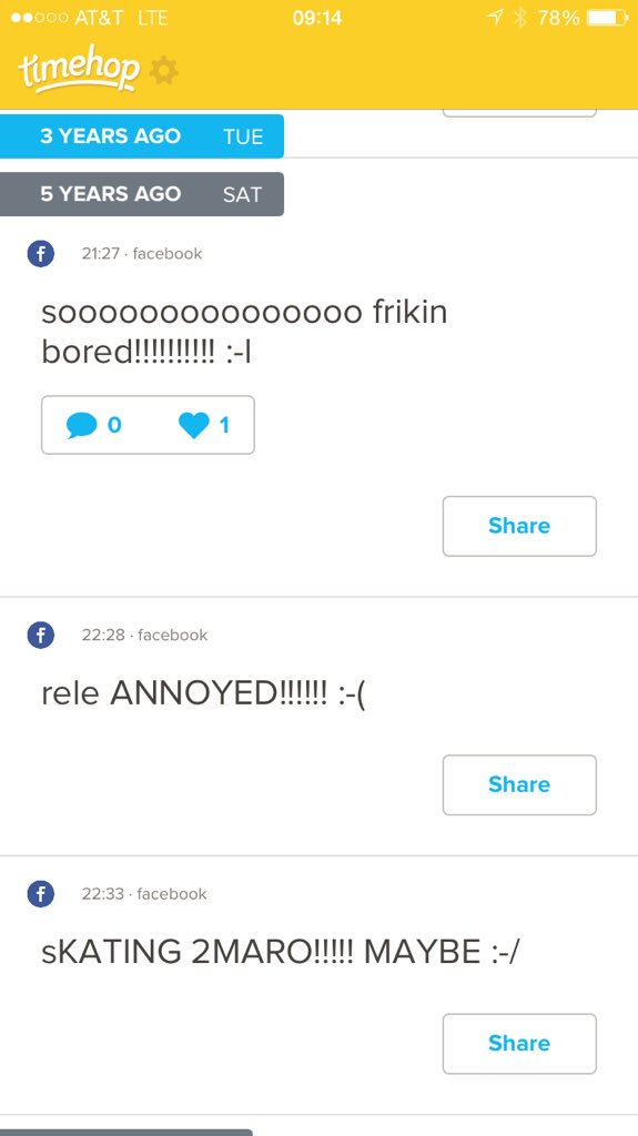 myIovelylou's tweet image. in all seriousness, who let me have a facebook 5 years ago?