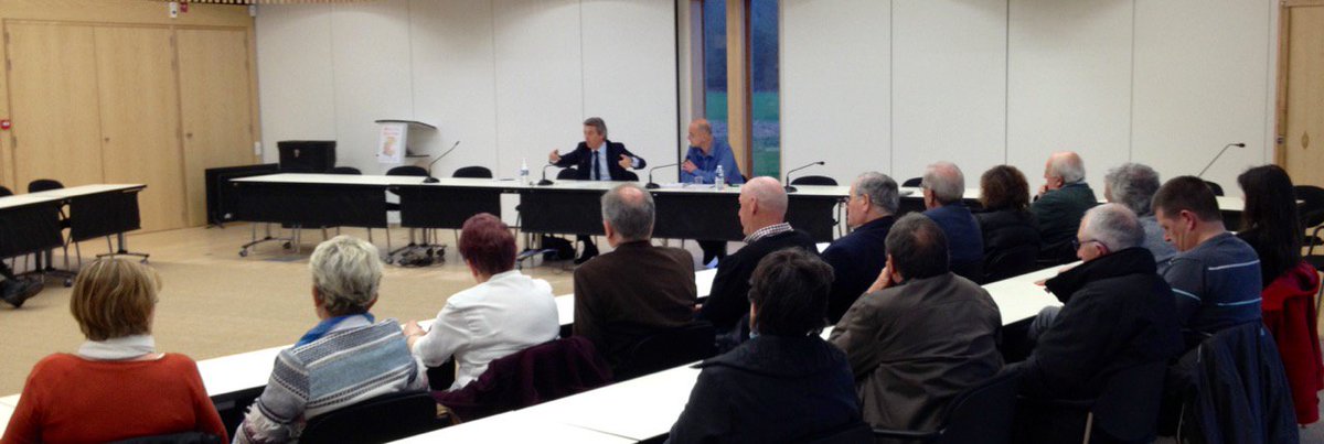 Belle réunion hier soir à Corbenay avec les élus du territoire de la Communauté de communes de la Haute-Comté