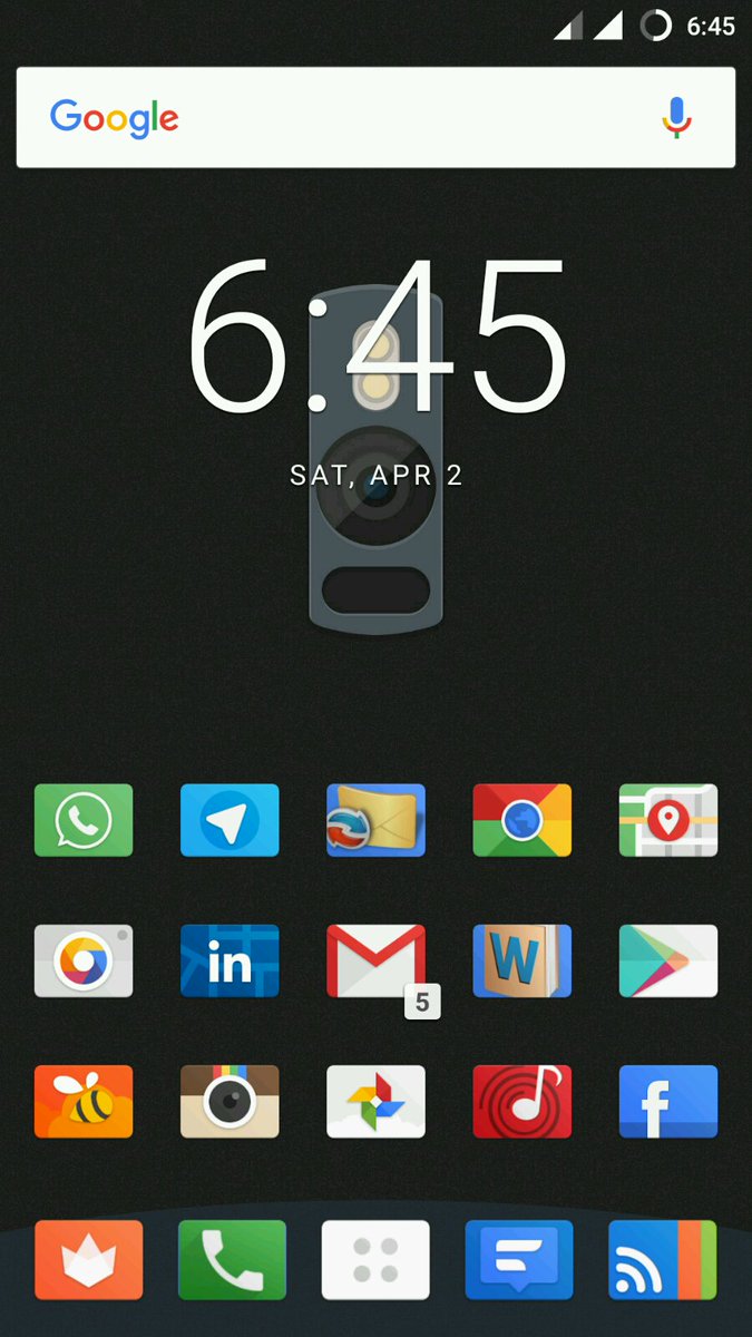 vin2ktalks's tweet photo. Today's home screen! #OnePlus2 #MaterialCardsIconPack #NovaLauncher https://t.co/zcXmjVKR3m