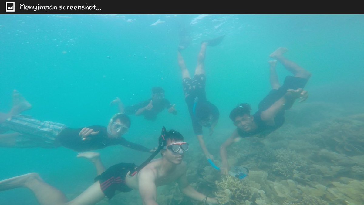 ElungDay's tweet photo. Indah'a snorkling di pulau seribu https://t.co/mT1OpIrMiz
