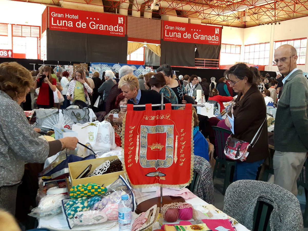 FERMASA_GRANADA's tweet photo. Crearte Granada capital del Bolillo.Feria de Patchwork, Labores, Manualidades y Artesanía, 2 y 3 abril en #Fermasa https://t.co/hMsrsa912w