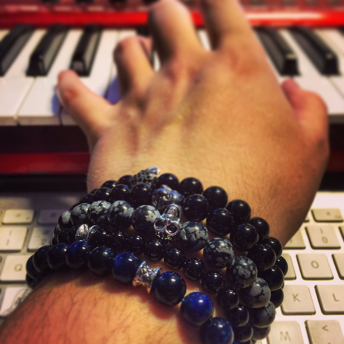 DJTOMMYWALKER's tweet photo. Thanks @GeminiBracelets for these awesome gifts!! https://t.co/8a7Leq64vs