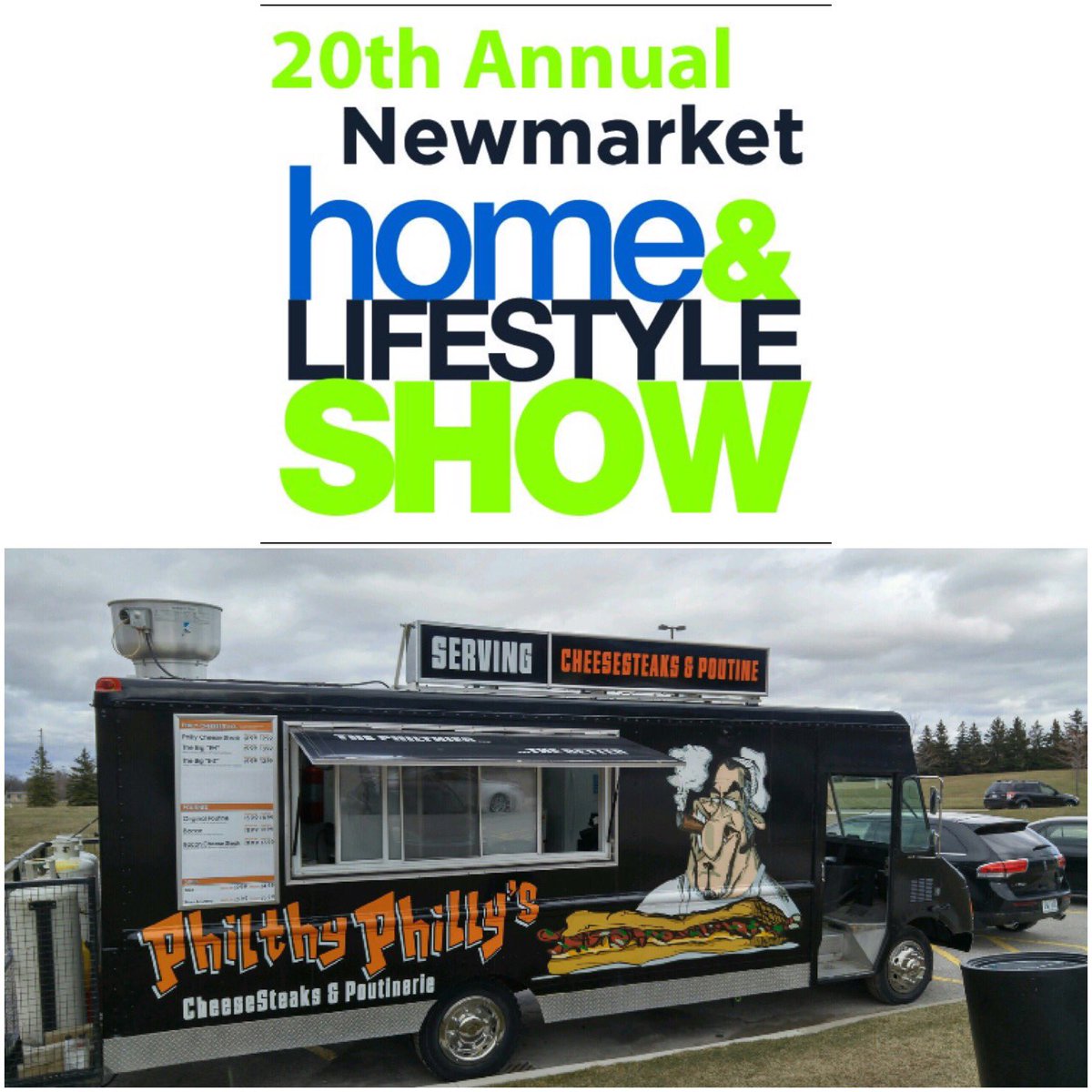 pattykotsy's tweet photo. Philthy Truck will be at Ray Twinney today and tomorrow! See you there! #philthyphillys #Newmarkethomeshow https://t.co/L4sUcPcwld