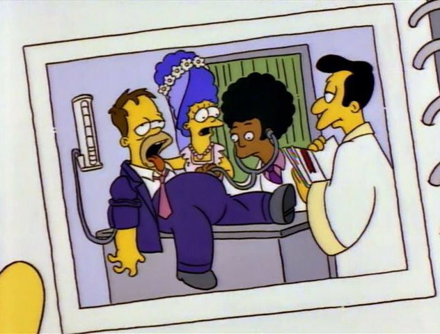 Simpsons Quotes On Twitter You Got Married In An Emergency Room