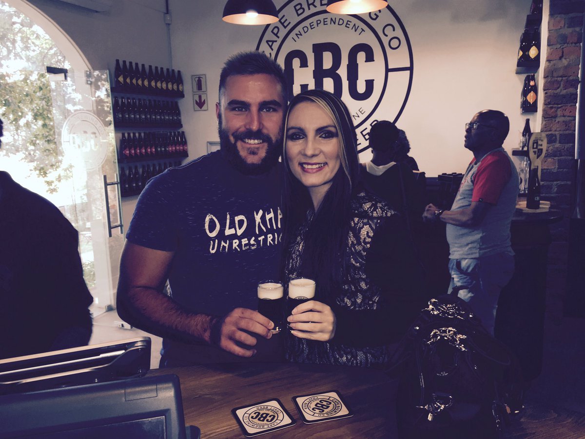 Nice beer tasting <a href="/SpiceRoutePaarl/">Spice Route Paarl</a> with this Legend!!Happy times!
<a href="/viatv/">VIA TV</a> #diekliek #liefdeisnwerkwoord#michelleS
