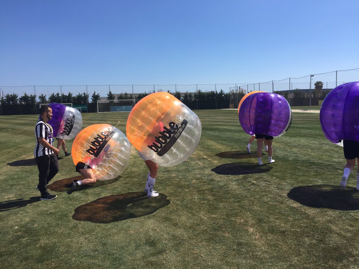 BubbleMurcia's tweet photo. #Uraedd #fotball #Damer en @PinatarArena #bubblefutbol en el #stage en #España https://t.co/vMxtc8fvpP